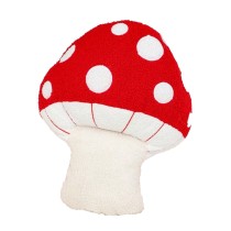 Kissen Versa Rot Pilz 35 x 40 x 32 cm