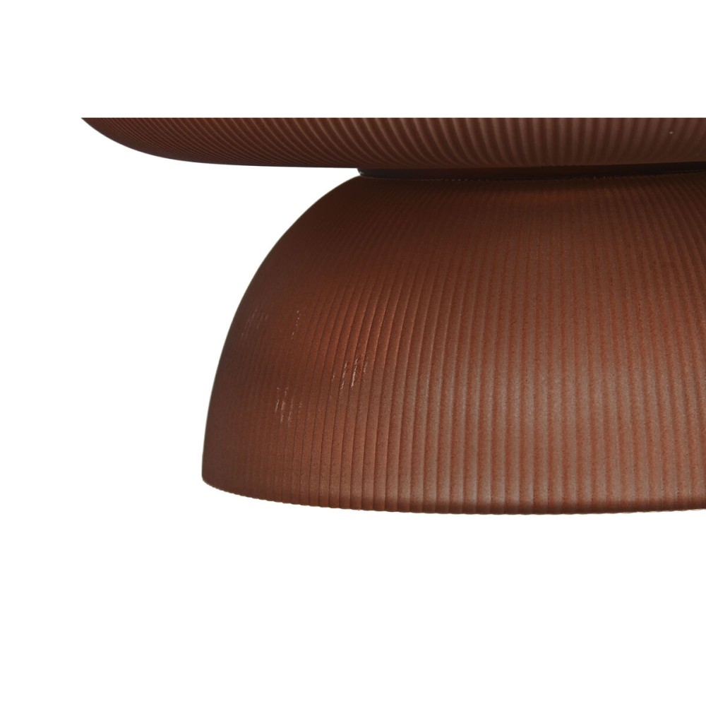Centerpiece Home ESPRIT Brown Crystal 23,5 X 23,5 X 11 cm