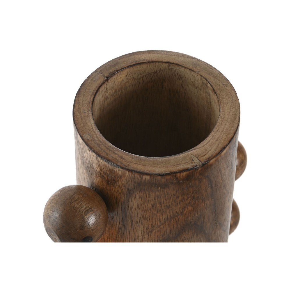 Vase Home ESPRIT Mango-Holz 10 x 10 x 28 cm
