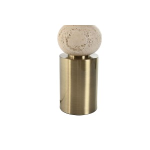 Tischlampe Home ESPRIT Beige Gold