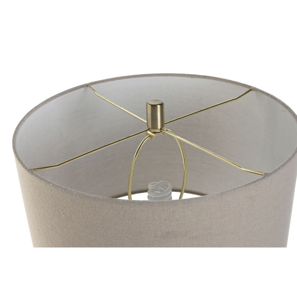 Tischlampe Home ESPRIT Beige Gold