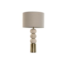 Tischlampe Home ESPRIT Beige Gold