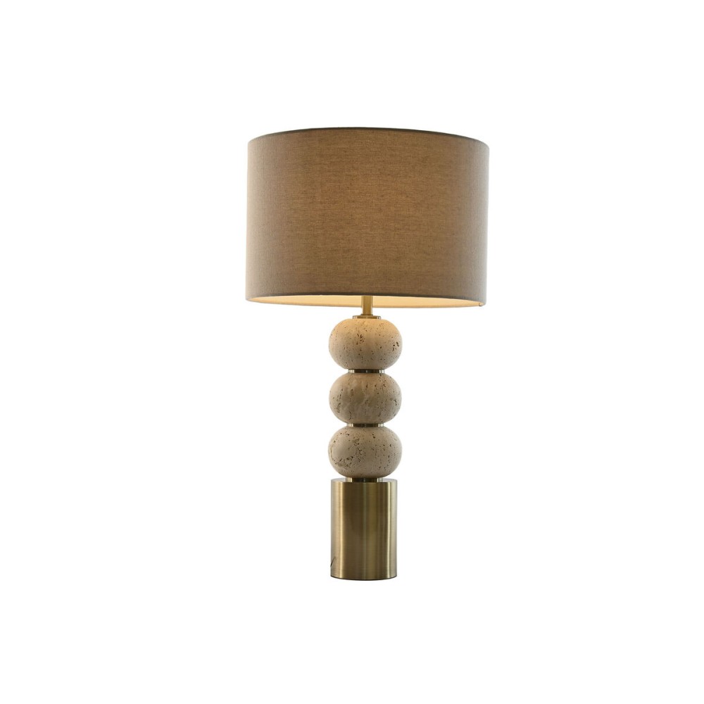 Tischlampe Home ESPRIT Beige Gold