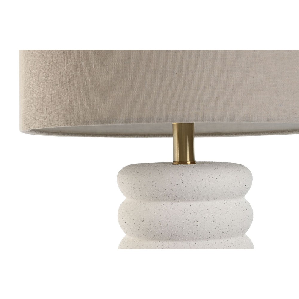 Tischlampe Home ESPRIT Beige Gold