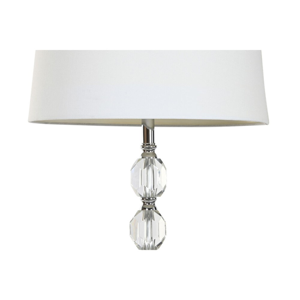 Stehlampe Home ESPRIT Weiß Silberfarben 50 W 220 V 35 x 35 x 150 cm (3 Stücke)