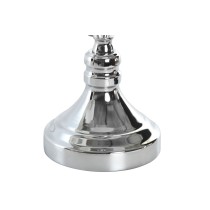 Stehlampe Home ESPRIT Weiß Silberfarben 50 W 220 V 35 x 35 x 150 cm (3 Stücke)