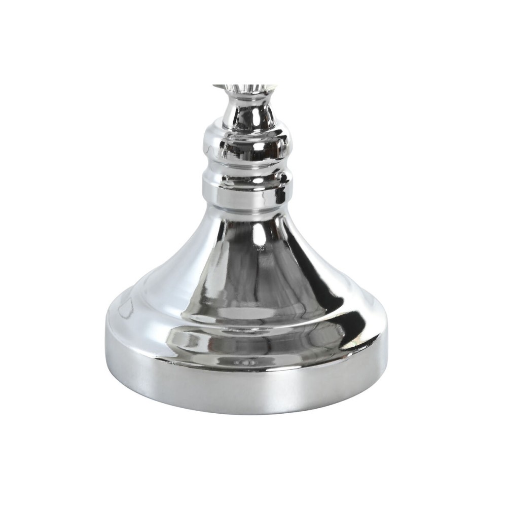 Stehlampe Home ESPRIT Weiß Silberfarben 50 W 220 V 35 x 35 x 150 cm (3 Stücke)