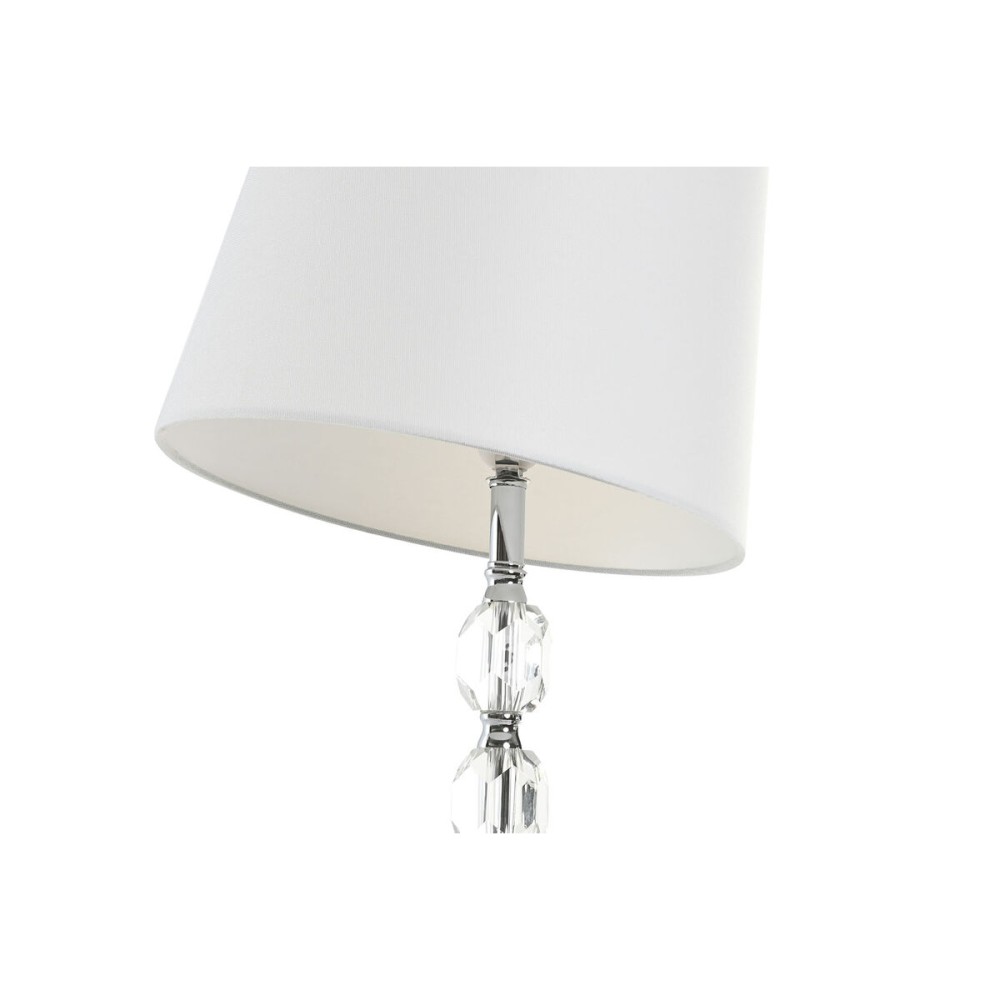 Stehlampe Home ESPRIT Weiß Silberfarben 50 W 220 V 35 x 35 x 150 cm (3 Stücke)