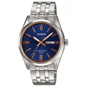 Herrenuhr Casio DATE, BRACELET - BLUE (Ø 38 mm)