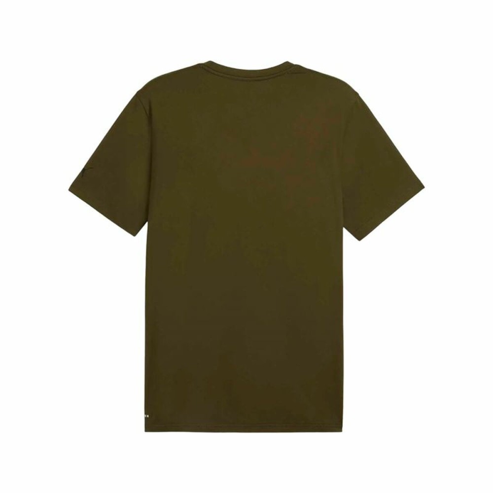 Kurzärmliges Sport T-Shirt Puma Energy Cloudspun Graphic Gold