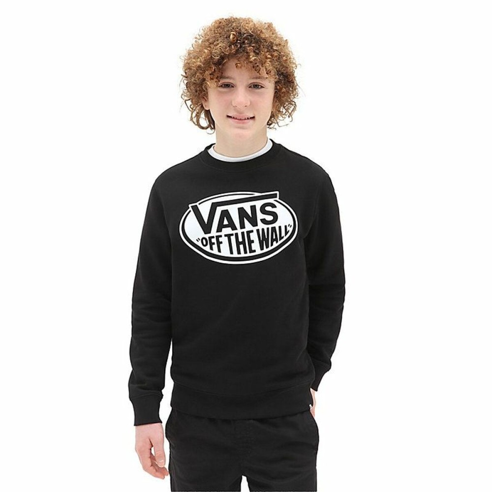 Sweat sans capuche homme Vans Off The Wall Noir