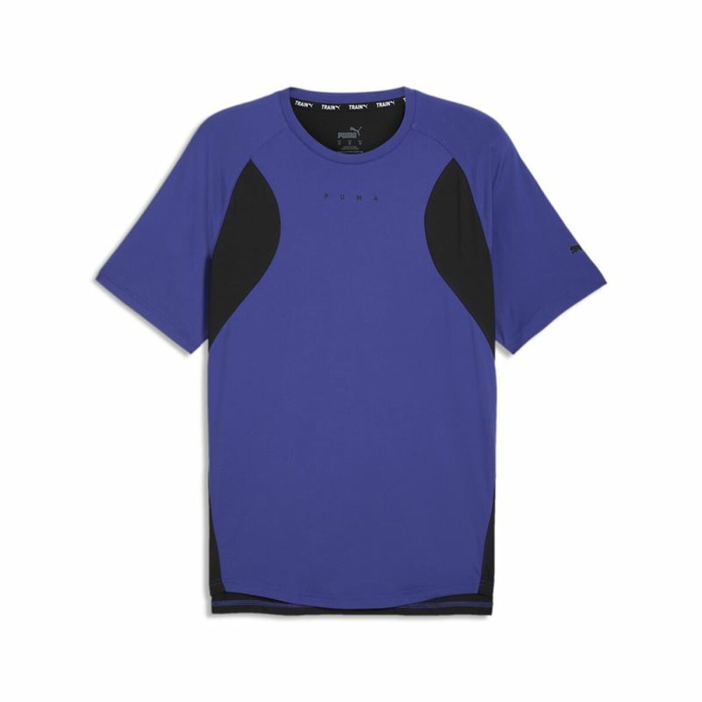 Kurzärmliges Sport T-Shirt Puma Cloudspun Blau