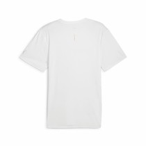 Kurzärmliges Sport T-Shirt Puma Run Favorites Forever Faster Weiß