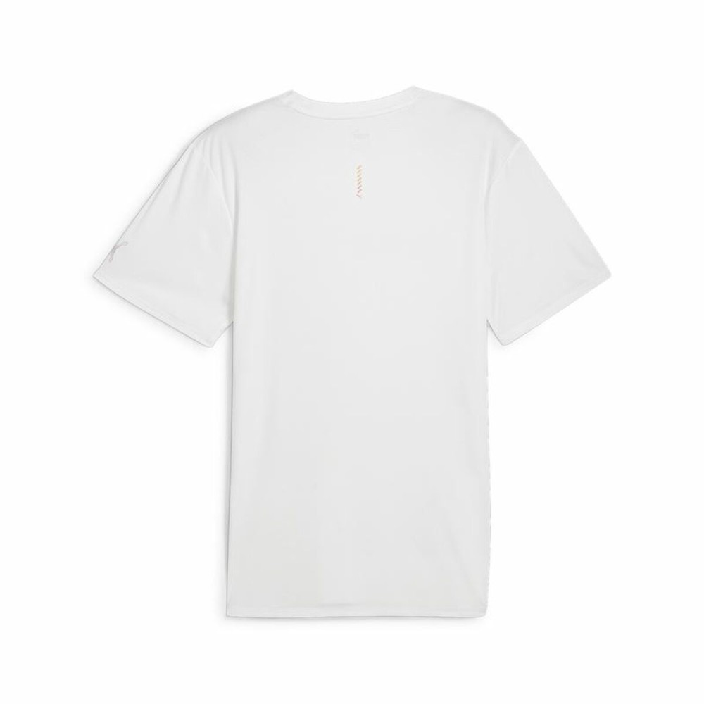Kurzärmliges Sport T-Shirt Puma Run Favorites Forever Faster Weiß