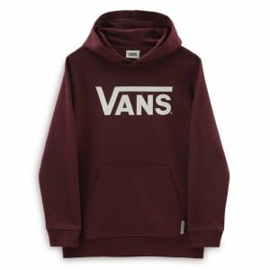 Jungen Sweater mit Kapuze Vans Classic Granatrot