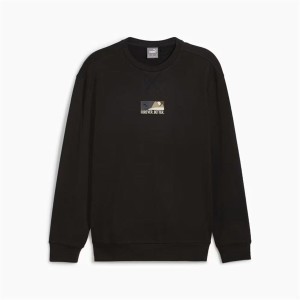 Herren Sweater ohne Kapuze Puma Better Sportswear Crew Schwarz