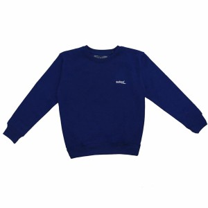 Sweat sans capuche enfant Softee Basic Bleu foncé