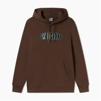 Herren Sweater mit Kapuze Puma Essentials+ Graphic Hoodie Fl Hombre