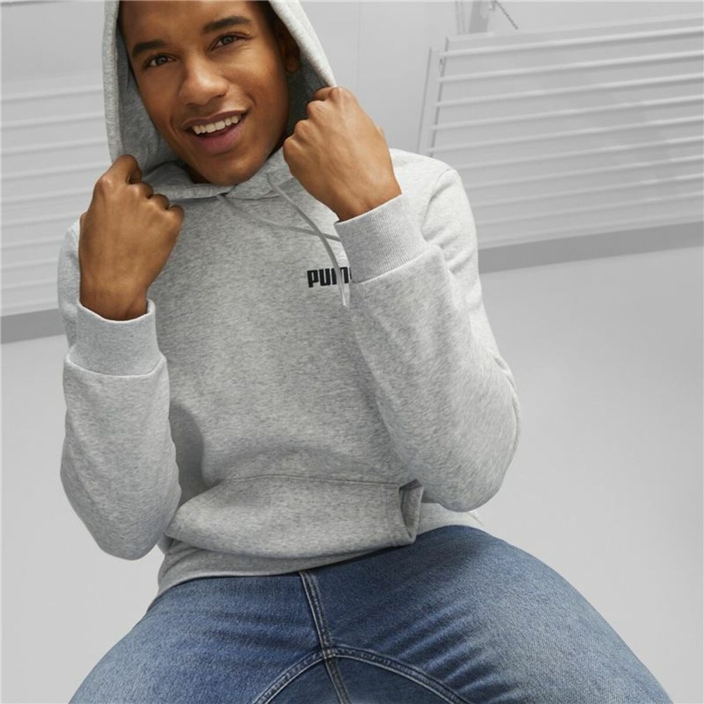 Herren Sweater mit Kapuze Puma Ess+ 2 Col Small Log