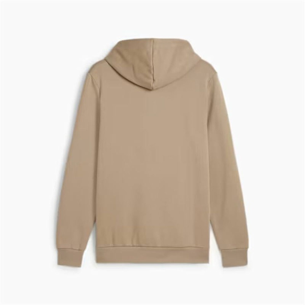Sweat à capuche homme Puma Essentials+ 2 Col Big Logo Fl Marron