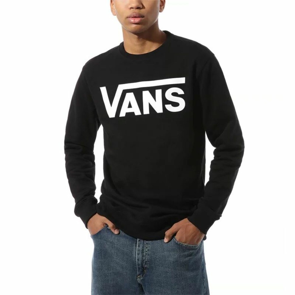 Herren Sweater ohne Kapuze Vans Classic Crew II Schwarz