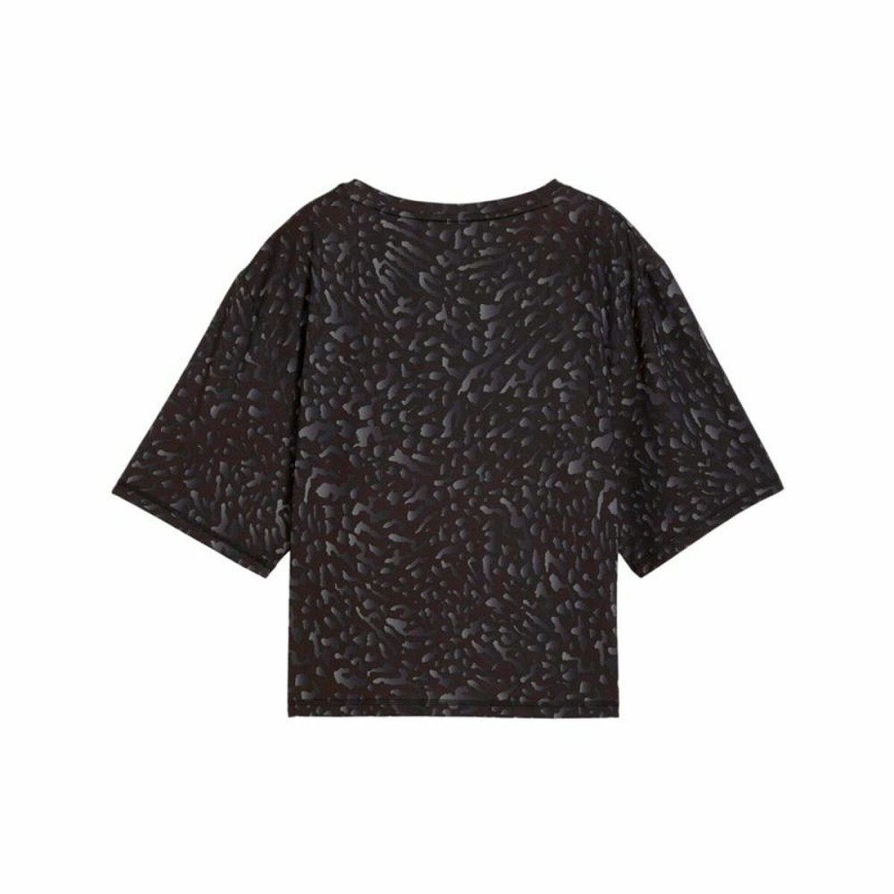 Damen Kurzarm-T-Shirt Puma Schwarz
