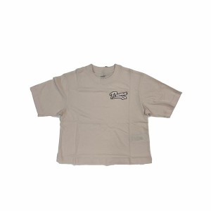 Damen Kurzarm-T-Shirt Puma Puma Script Beige