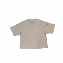 Damen Kurzarm-T-Shirt Puma Puma Script Beige