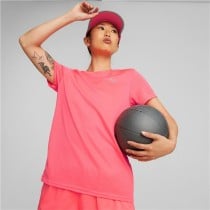 Women’s Short Sleeve T-Shirt Puma Favourite Pink