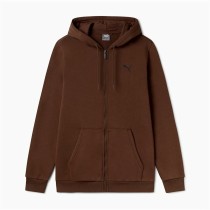 Herren Sweater mit Kapuze Puma Essentials+ Graphic Braun