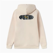 Herren Sweater mit Kapuze Puma Essentials+ Graphic Hoodie Fz Beige