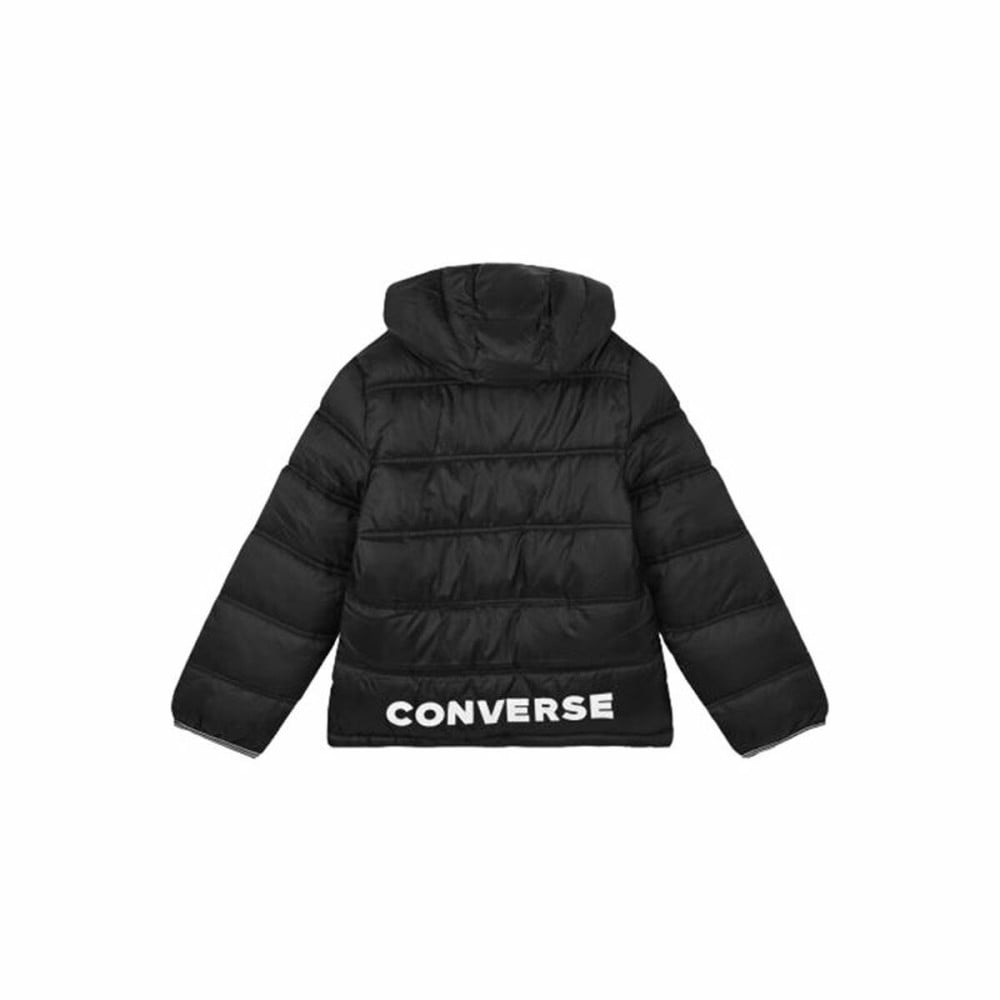 Jacke Für Kinder Converse Mdwt Schwarz