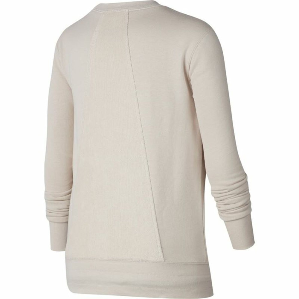 Sweat-shirt sans capuche fille Nike Heritage Beige