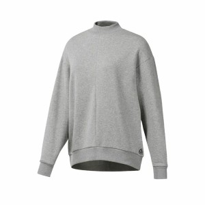 Sweat sans capuche femme Reebok Terry Crew Gris clair