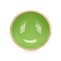 Bol Gift Decor MALI-701 G Vert 24,3 x 10,5 x 24,3 cm (6 Unités)