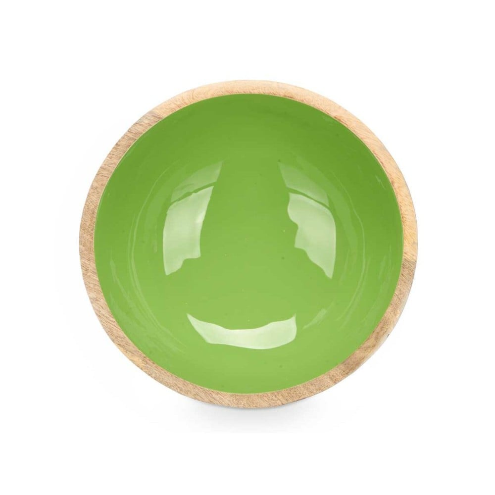 Bol Gift Decor MALI-701 G Vert 24,3 x 10,5 x 24,3 cm (6 Unités)