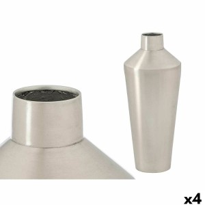 Vase 10219-SS Silberfarben Eisen 16 x 40 x 16 cm (4 Stück)