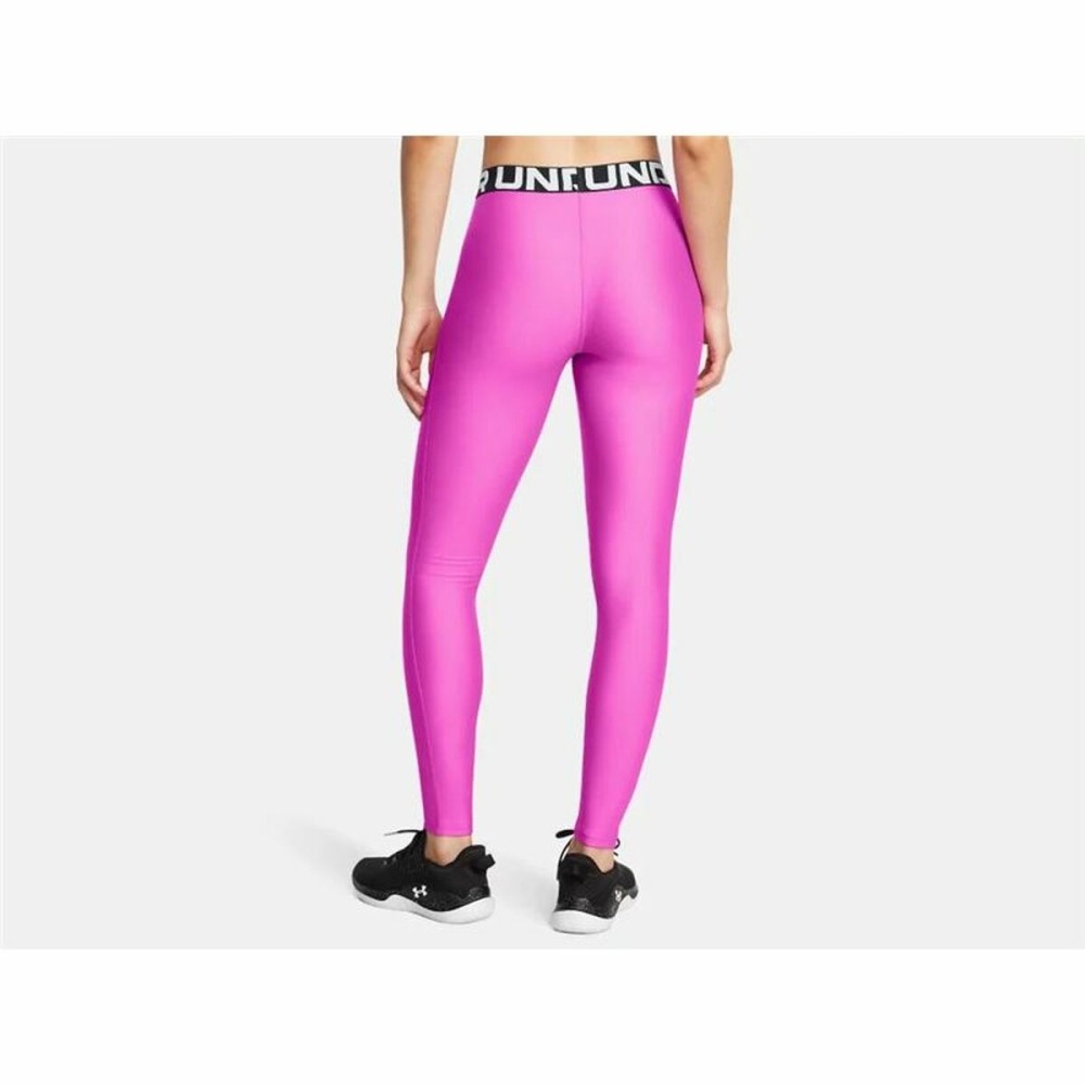 Sporthose Damen Under Armour Dunkelrosa