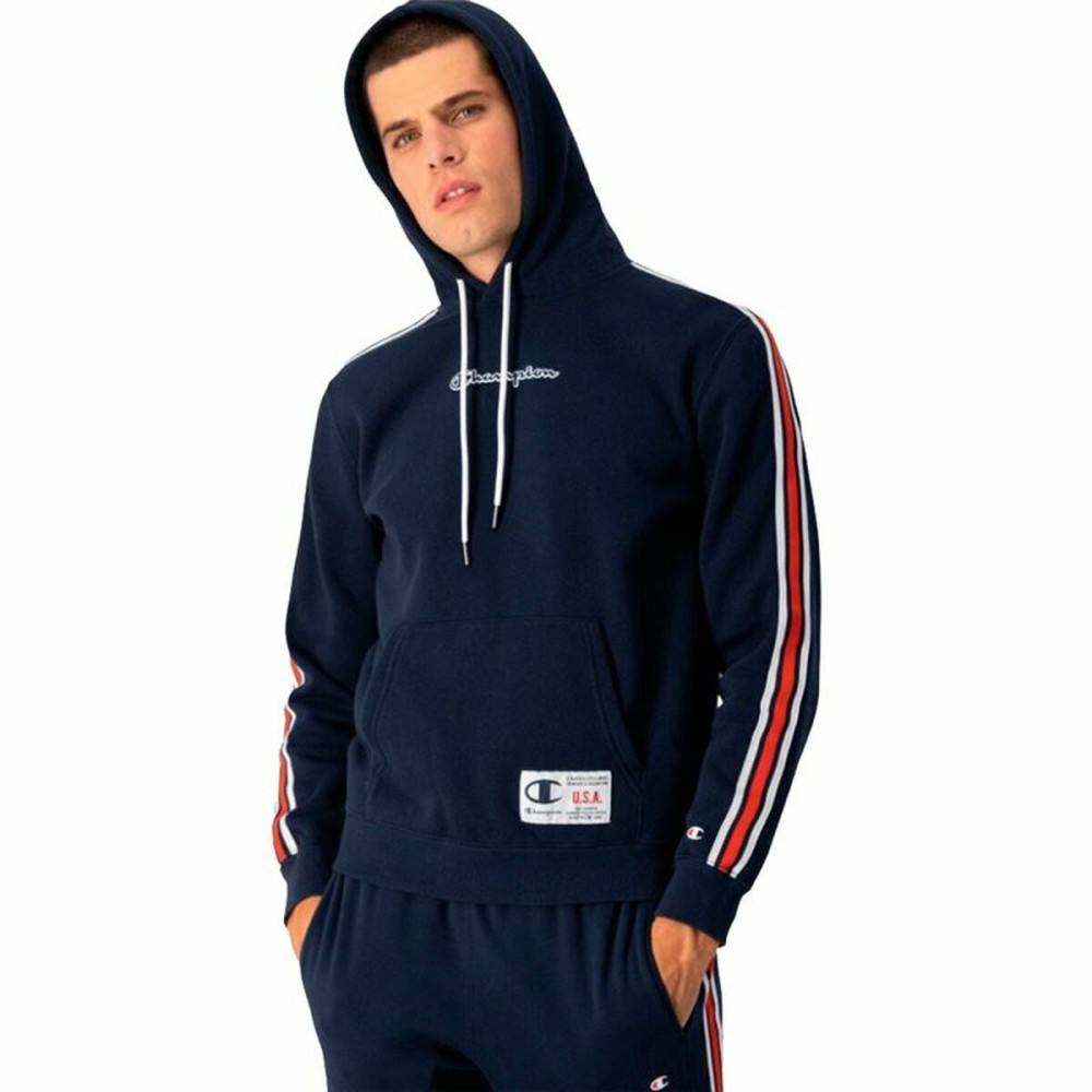 Men’s Hoodie Champion Navy Blue