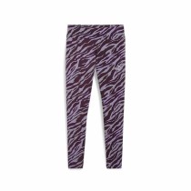 Leggings de Sport pour Femmes Puma Ess+ Animal Aop Violet