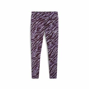 Leggings de Sport pour Femmes Puma Ess+ Animal Aop Violet