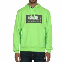 Herren Sweater mit Kapuze John Smith Siete verde Zitronengrün