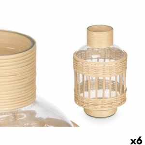 Dekorative Flasche Gift Decor SG-30554 Durchsichtig natürlich 16 x 27,5 x 16 cm (6 Stück)