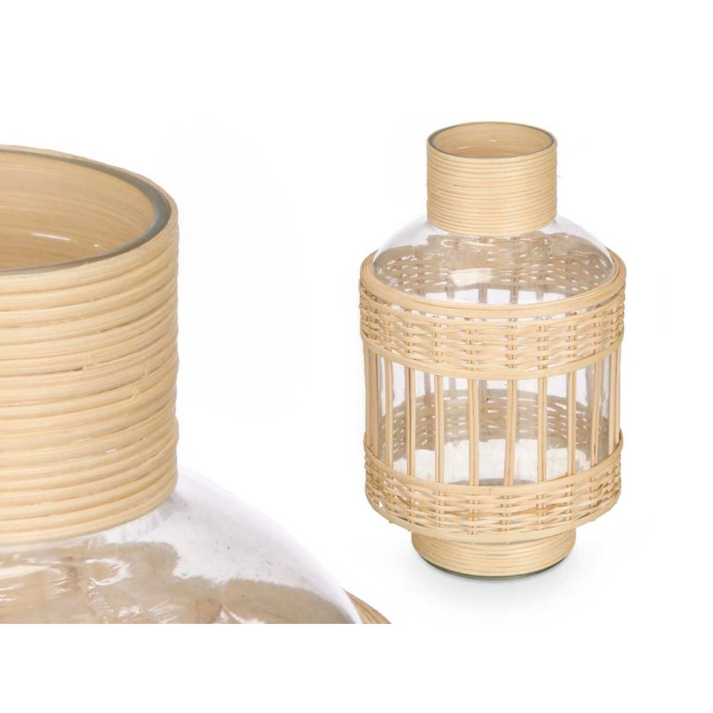 Bouteille décorative Gift Decor SG-30554 Transparent Naturel 16 x 27,5 x 16 cm (6 Unités)