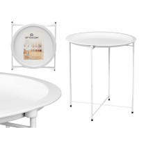 Beistelltisch klappbar WR4405.1 Weiß 46,8 x 50,2 x 46,8 cm (4 Stück)