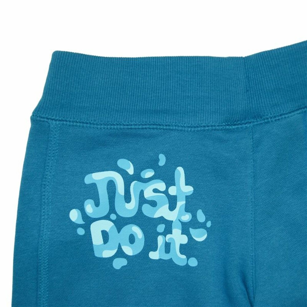 Sportshorts für Kinder Nike N40 Splash Capri Blau türkis