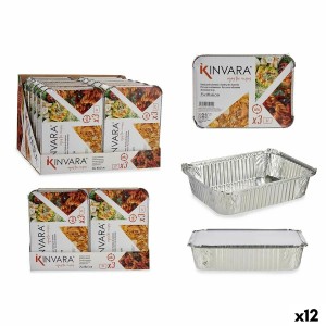 Lebensmittelschalen-Set Kinvara 16161 25,5 x 6,8 x 19 cm 12 Stück