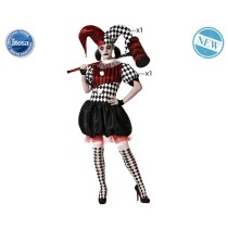 Verkleidung für Erwachsene Harlekin XS/S