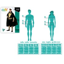 Costume for Adults Black Comic Hero