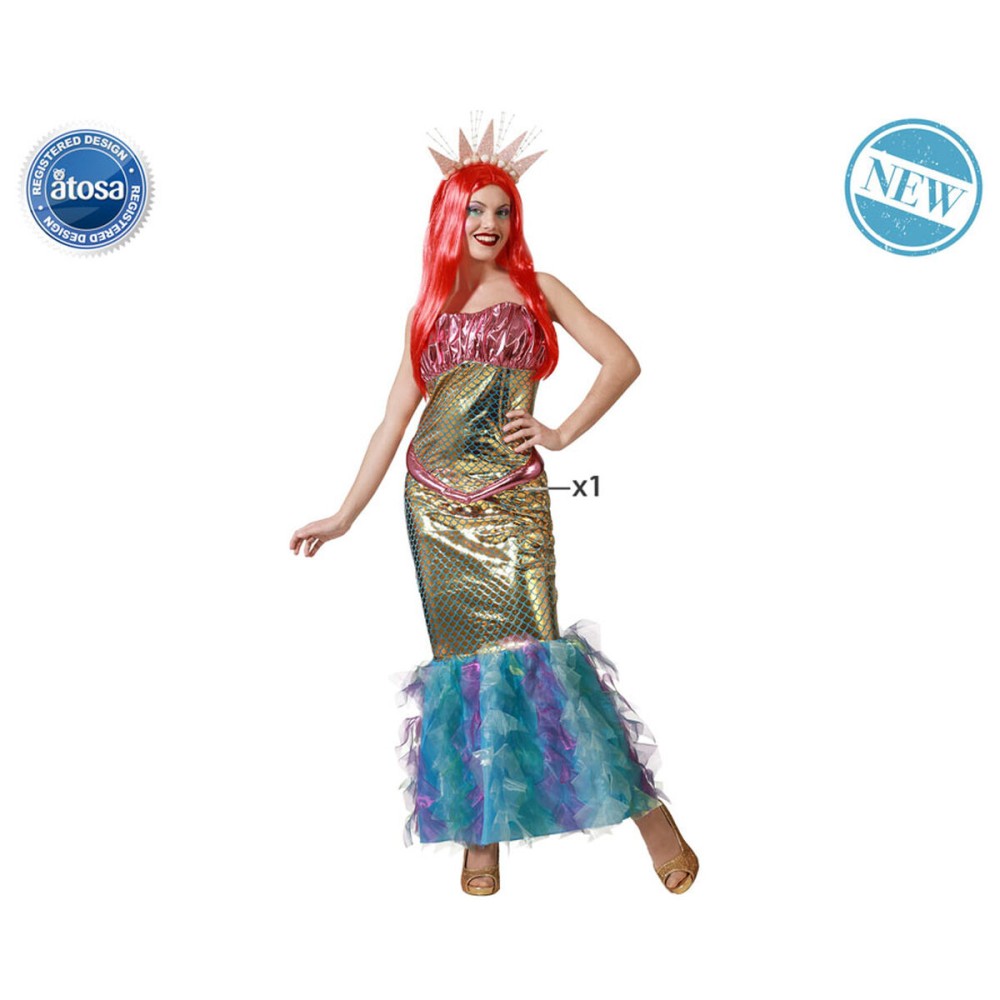 Verkleidung für Erwachsene Sirene